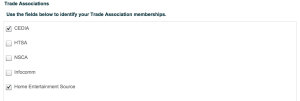 C4 Trade Associations